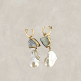 Kingston Stone Pearl Hoop
