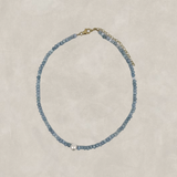 Eva Pearl X Stone Necklace
