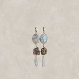 Holly Stone X Pearl Hoops