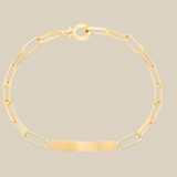 Greta Paperclip Bracelet