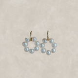 Fleur Double Ring Hoop