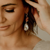 Kingston Stone Pearl Hoop