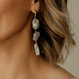 Holly Stone X Pearl Hoops
