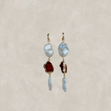Holly Stone X Pearl Hoops