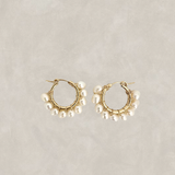 Sailor Rice Pearl Hoop