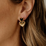 Jessica Heart Earrings