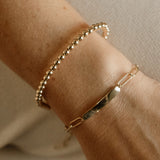 Greta Paperclip Bracelet