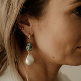 Kingston Stone Pearl Hoop