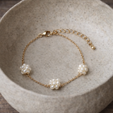 Blossom Flower Pearl Bracelet