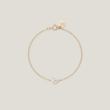 Marigold Flower Pearl Bracelet