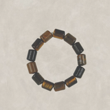 Justine Cylinder Stone Bracelet