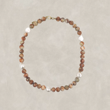 Peyton Stone X Pearl Necklace