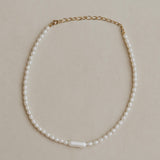 Delilah Rice Pearl Necklace