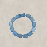Justine Cylinder Stone Bracelet