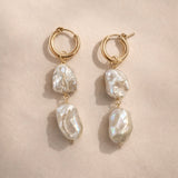May Keshi Pearl Earrings