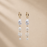 Bellah Mixed Pearl Hoops