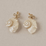 Ginny Bow Conch Shell Earrings