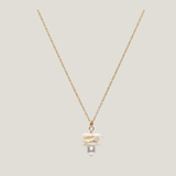 Regina Petal Pearl Necklace
