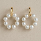 Fleur Double Ring Hoop