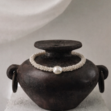 Melissa Cluster Pearl Necklace