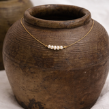 Xanthe Keshi Petal Pearl Necklace