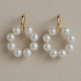 Fleur Double Ring Hoop