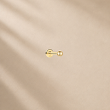 Clover Ball Flat Back Stud