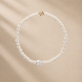 Melissa Cluster Pearl Necklace