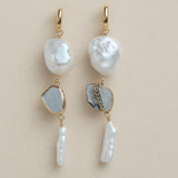 Holly Stone X Pearl Hoops