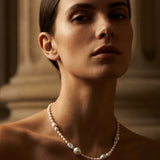 Gemma Rice Pearl Necklace