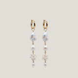Bellah Mixed Pearl Hoops