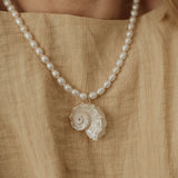 Ursula Shell X Pearl Necklace