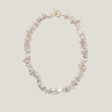 Yvonne Keshi Petal Pearl Necklace