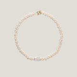 Melissa Cluster Pearl Necklace
