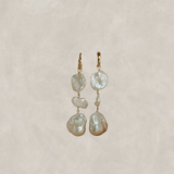 Cleopatra Pearl Hoops