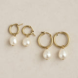 Jean Baroque Drop Hoop