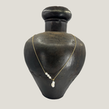 Hazel Adjustable Keshi Drop Necklace