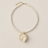 Ursula Shell X Pearl Necklace