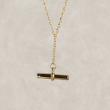 Zinnia T-Bar Chain