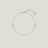 Blossom Flower Pearl Bracelet