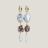 Holly Stone X Pearl Hoops