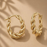 Zoe Twist Hoop