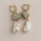 Kingston Stone Pearl Hoop