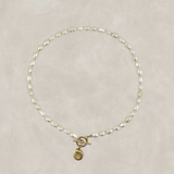 Kimberly Pearl Charm Necklace