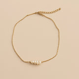 Xanthe Keshi Petal Pearl Necklace