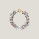 Yvonne Keshi Petal Pearl Bracelet
