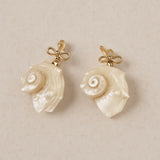 Ginny Bow Conch Shell Earrings