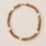 Peyton Stone X Pearl Necklace