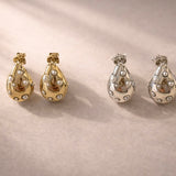 Beverly CZ Droplet Earrings