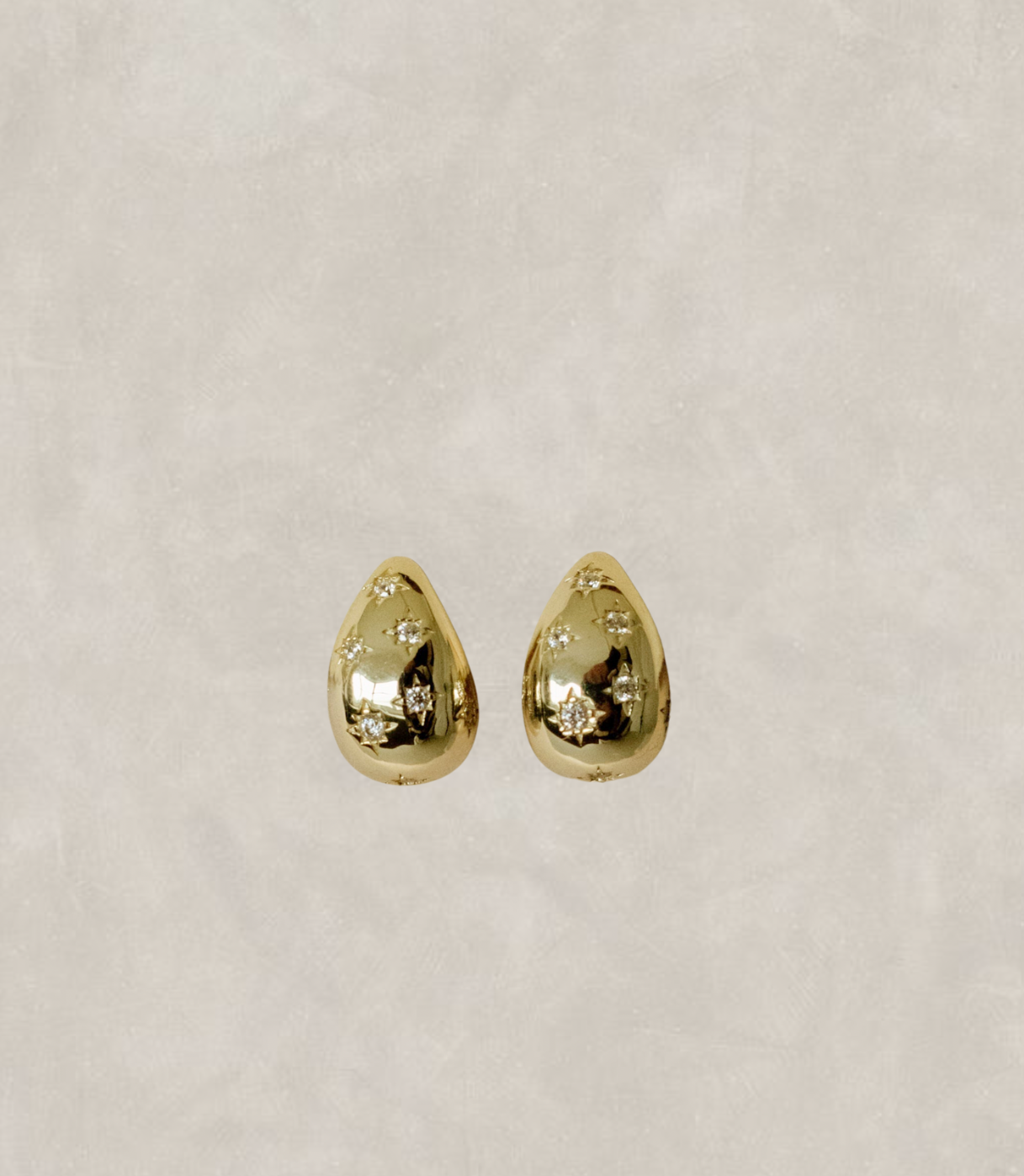 Beverly CZ Droplet Earrings